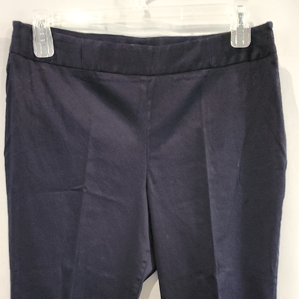Anne Klein Blue Trousers with Straight Leg Design